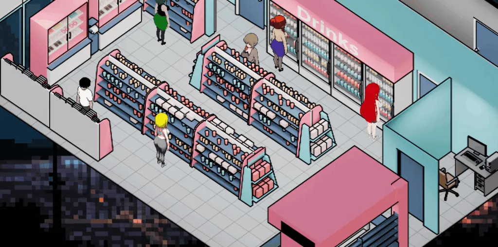 图片[2]-[SLG/像素/NTR/PC+安卓] 淘气店长 Naughty Store Manager v0.97 [200M]/087-白夜ACG