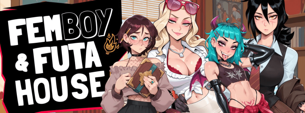 【SLG/动态/无码/官中】大鸟妙妙屋 扶她伪娘屋 FEMBOY FUTA HOUSE v0.121/242-白夜ACG