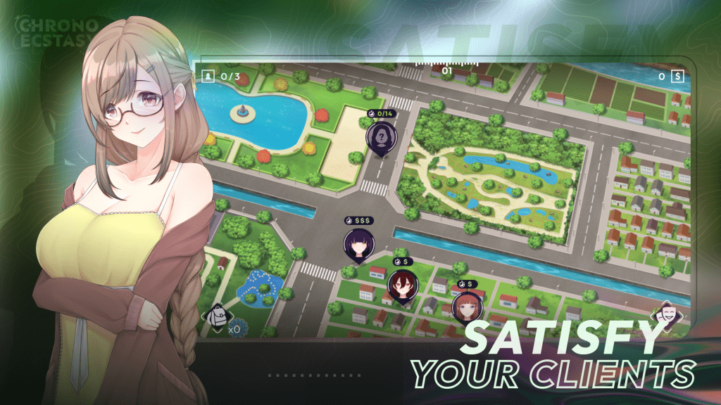 图片[4]-[PC+安卓 2.50G][沙盒SLG/时间停止/动态] 时间狂喜 时间停止 Chrono Ecstasy v0.3.3 机翻步兵版 /779-白夜ACG