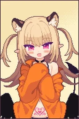 图片[2]-[PC+安卓盖世]【触摸SLG/像素动态】小恶魔触摸！ あくまタッチ! v1.0.4 内嵌AI汉化版 /2713-白夜ACG