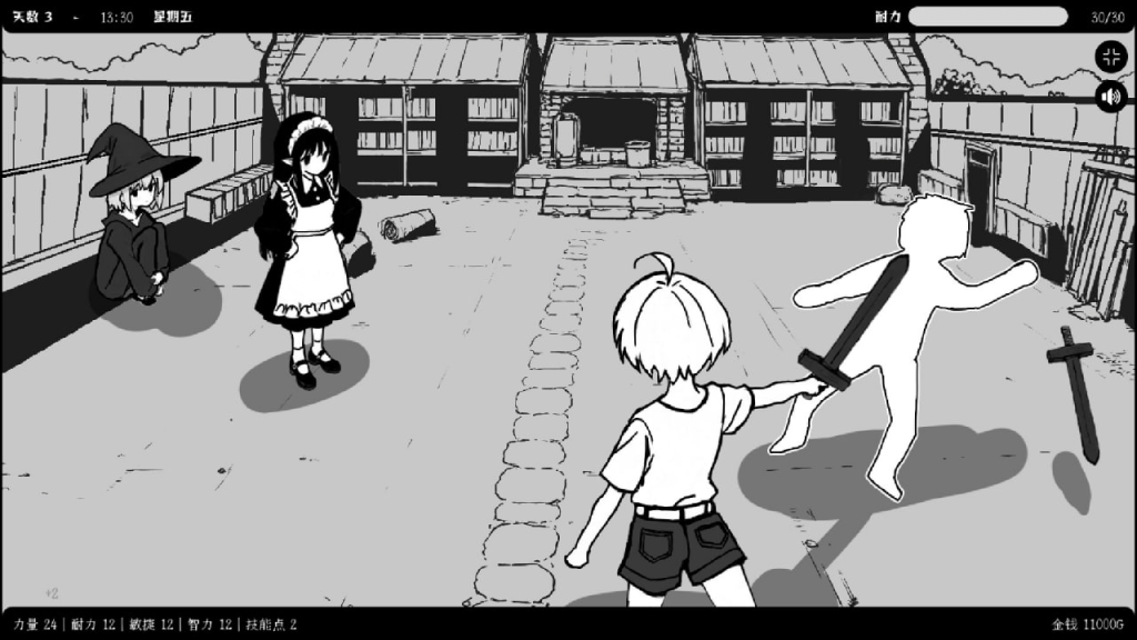图片[4]-[SLG/冒险日常/动态无码]异界撩妹大冒险 Flirting With Girls in Fantasy World v1.0.2 官中/1157-白夜ACG