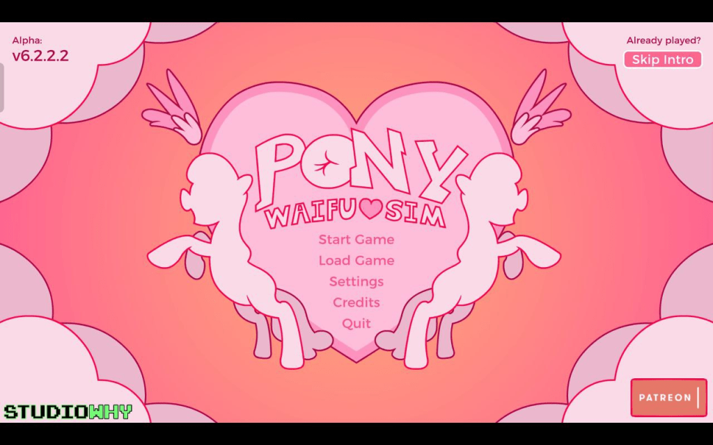 图片[1]-[PC+安卓][欧美ADV/福瑞/小马宝莉同人] pony waifu sim alpha 0.6.2.2 官中/852-白夜ACG