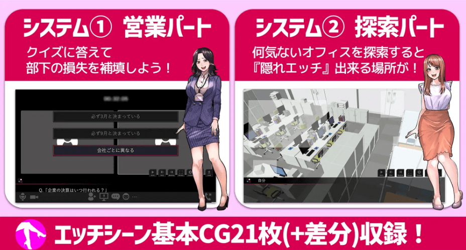 图片[3]-[SLG/AI汉化/动态步兵] 性骚扰模拟器 职场骚扰模拟器 セクニケ-sexual communication-[700M]/1056-白夜ACG
