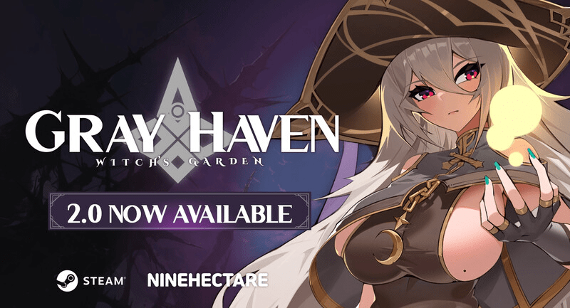 图片[2]-[PC+安卓盖世][动作ARPG/3D/全动态] 灰色乐园 Gray Haven : Witch’s Garden v4.1.0 官方中文/1174-白夜ACG