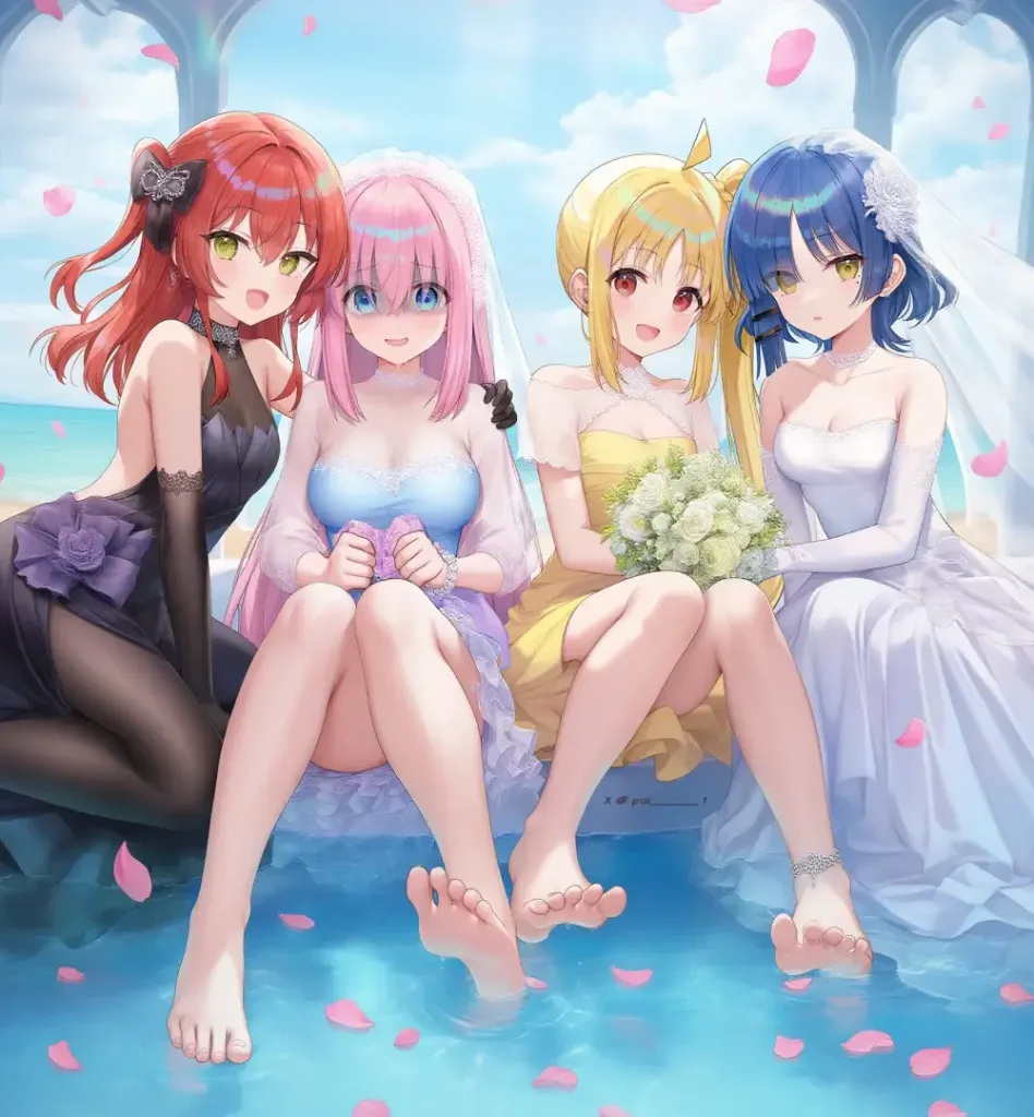 【图包】百合与玉足 第二弹-白夜ACG