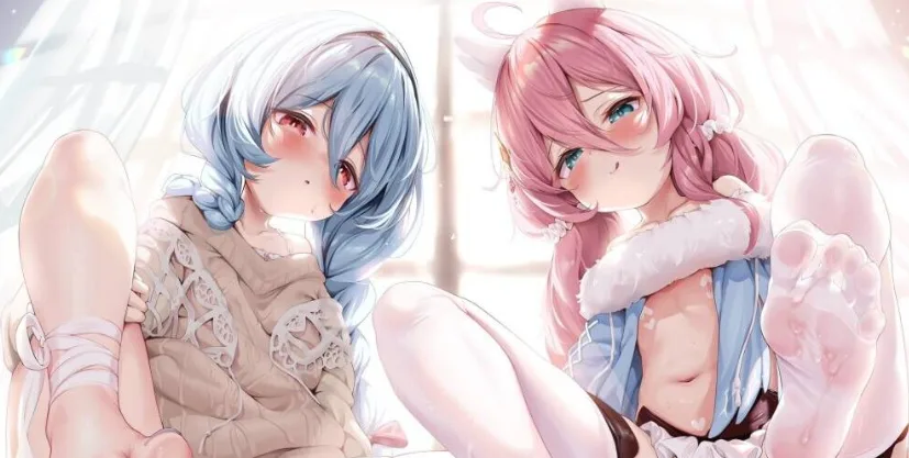 图片[2]-【图包】百合与玉足 第二弹-白夜ACG