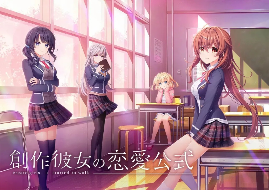 【PC+KRKR】創作彼女の恋愛公式/创作彼女的恋爱公式/2254-白夜ACG