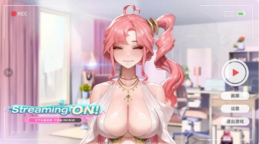 [PC+安卓盖世]【养成互动SLG/动态】直播开始！VTuber 训练 Streaming ON! VTuber Training v1.08 官中步兵版+全CG存档 [770M]/2033-白夜ACG