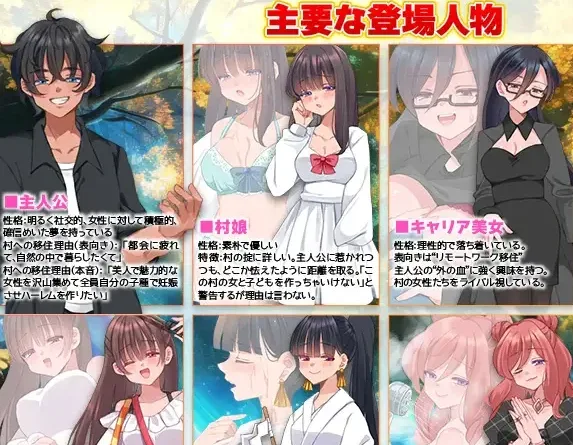 图片[4]-[RPG/后宫]全村人怀孕模拟器 在尽是美女的山村里自由生活之后…果然还是会让所有村姑全都怀孕呢～ 村人全員妊娠SIM 美女だらけの山村で自由に生活してみたら…やっぱり村娘を全員妊娠させちゃうよね～ 日文生肉版 +存档/2336-白夜ACG