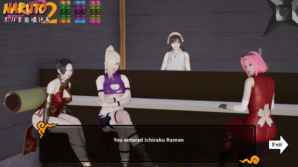 图片[2]-[PC+安卓][欧美SLG]木叶粉碎计划 II Konoha Crush Plan II [v0.4] 修复汉化版/2302-白夜ACG