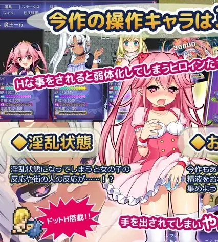 图片[2]-[PC+安卓winlator]【RPG/步兵】女魔王梅丽莎的冒险Demon Queen Melissa v1.03 steam官中步兵/2447-白夜ACG