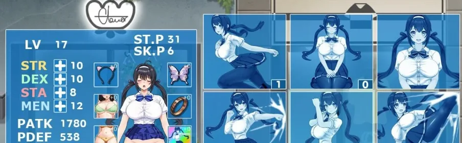 图片[4]-[ACT/动态/凌辱]格斗少女尤里 Fighting Girl Yuri steam官方中文步兵版/2915-白夜ACG