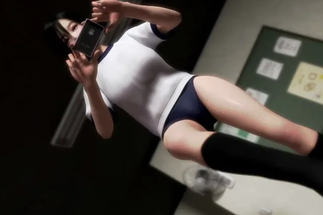 图片[4]-[PC+安卓][3D/动态/巨乳]梅麻呂3D 更衣室女学生 喜欢恶作剧的女孩 いたずら好きな女の子+动画/2934-白夜ACG