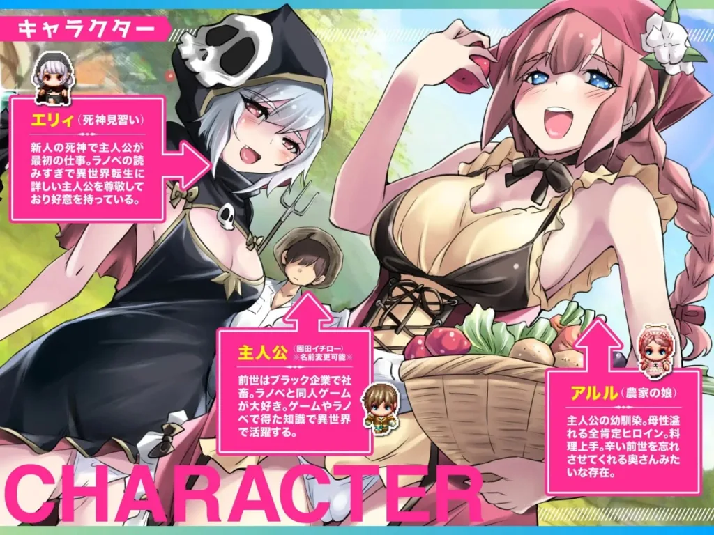 [PC+安卓mtool][RPG/后宫]异世界慢生活牧场～转生后第一个村民A而且等级固定1级却用作弊技能建立后宫还拯救世界的故事～ 異世界スローライフ牧場〜転生したら最初の村人Aでレベル1固定だったけどチートスキルでハーレム築いて世界も救うお話～AI汉化/2457-白夜ACG