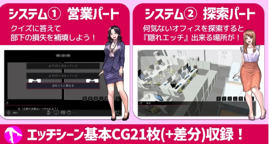 图片[4]-[SLG/AI汉化/动态步兵] 性骚扰模拟器 职场骚扰模拟器 セクニケ-sexual communication-[700M]/3099-白夜ACG