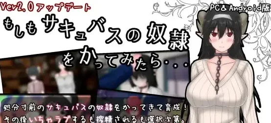 [ADV/男性受/后宫]如果试着买下魅魔奴隶 もしもサキュバスの奴隷をかってみたら・・・ Ver2.2 AI汉化/3249-白夜ACG