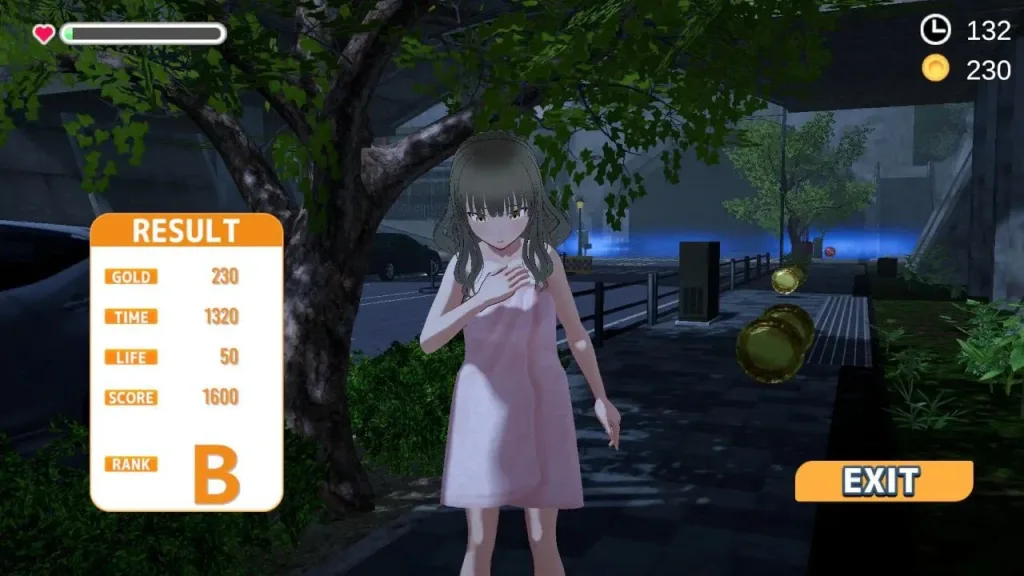 图片[4]-[PC+安卓盖世]【SLG/3D/露出】全裸夜归：草薙凪沙的归家之路 全裸回家～草薙渚的归途愿望全裸帰宅～草薙なぎさは帰りたい～ AI汉化 v2.02/3290-白夜ACG