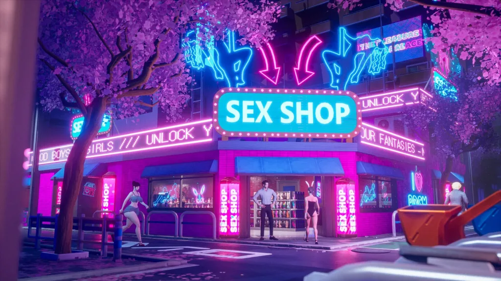 [PC+安卓盖世][3D/开放世界]性商店模拟器：罪恶女孩 Sex Shop Simulator: Sinful Girls v1.1 官中/3515-白夜ACG