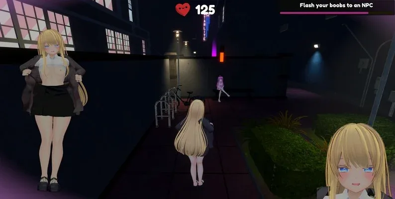 图片[3]-[PC+安卓盖世][3D/露出]萌绘香：暴露的诱惑 Moeka: Exposure’s Temptation v0.1 Tech v0.1官中/3518-白夜ACG